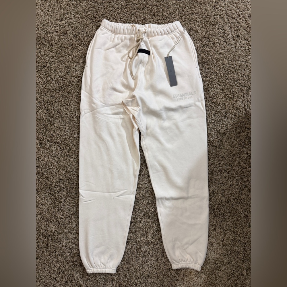 Cream Men Pants